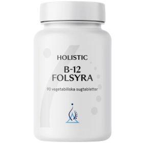 Holistic B-12 Folsyra 90 sugtabletter