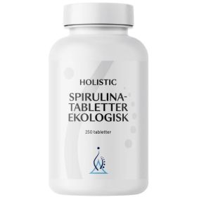 Holistic Spirulinatabletter ekologisk 250 tabletter