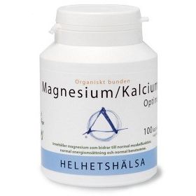 Helhetshälsa Magnesium/Kalcium Optimal 100 Kapslar