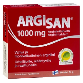 L Arginine 1000mg Argisan 60 tabletter