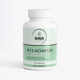 Gaia Supplements B12-Komplex 60 kapslar