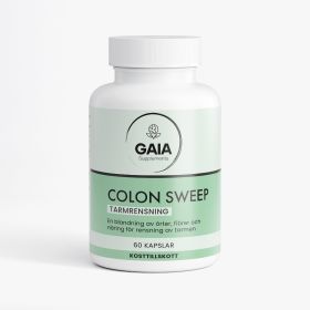 Skonsam tarmdetox med naturliga örter – Colon Sweep kapslar