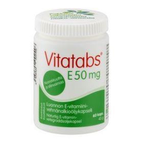 Vitatabs E Vitamin 50 mg 60 kapslar