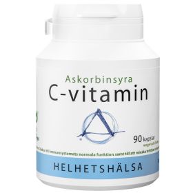 Helhetshälsa C-vitamin Askorbinsyra 600 mg 90 kapslar