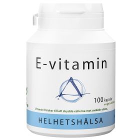 Helhetshälsa E-Vitamin 40 mg 100 kapslar