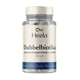 Heela Dubbelbiotika 60 kapslar