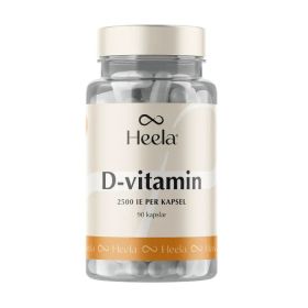 Heela D-vitamin 2500 IE 90 kapslar