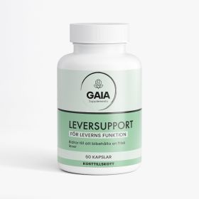 Gaia Supplements Leversupport 60 kapslar
