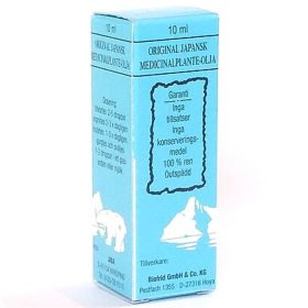 Original Japansk Pepparmintsolja 10 ml (tysk version utan kartong)