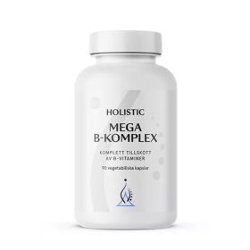 Holistic Mega B-komplex 90 kapslar