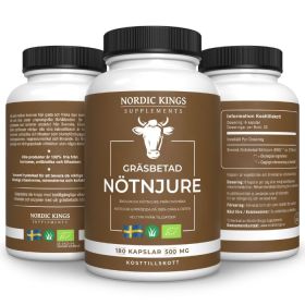 Nordic Kings Gräsbetad Nötnjure EKO 180 kapslar