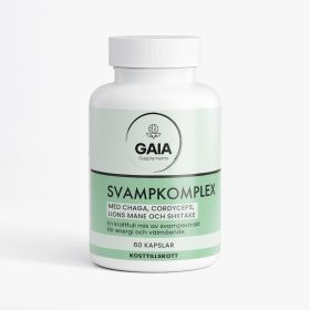 Gaia Supplements Svampkomplex 60 kapslar