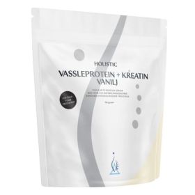 Holistic Vassleprotein + Kreatin vanilj 750 g